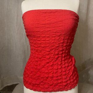 Zara Red Tube Top